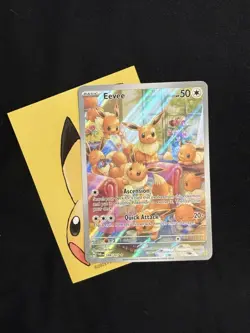 Pokemon TCG Eevee 188/167 & SinistchaEX 210/166 Illustration Twilight Masquerade - Image 3