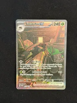 Pokemon TCG Eevee 188/167 & SinistchaEX 210/166 Illustration Twilight Masquerade - Image 4