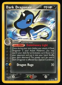 2004 EX - Team Rocket Returns Dark Dragonair LP/NM Stage 1/Uncommon #31 - Image 1