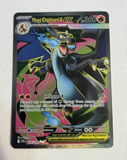 The Pokemon Company Mega Charizard X EX 109/094 Ultra Rare Holo English HP 360 - Image 1