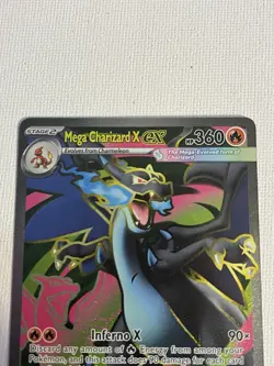 The Pokemon Company Mega Charizard X EX 109/094 Ultra Rare Holo English HP 360 - Image 2