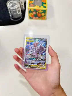 Pokemon TCG Mewtwo & Mew GX TAG TEAM Promo Holo SM191 270 HP English - Image 1