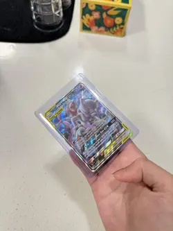 Pokemon TCG Mewtwo & Mew GX TAG TEAM Promo Holo SM191 270 HP English - Image 3