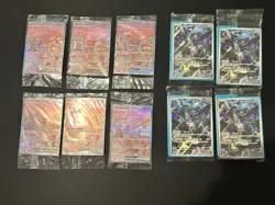 6x Pokemon Mew Ex SVP 053 151 UPC Promo Sealed + 4x Zekrom MEP 031 - Image 1