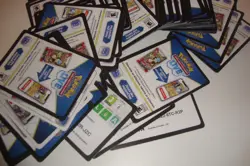 Lot de 150 Cartes Codes Pokemon JCC Live Non Utilisees EV 151 EB Coffret - Image 1