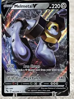 Melmetal V 047/078 Pokemon GO Holo - Image 1