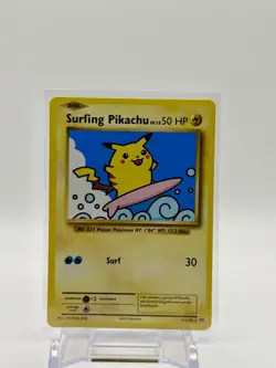 Pokemon - Surfing Pikachu 111/108 - XY Evolutions Secret Rare Eng - LP - Image 1