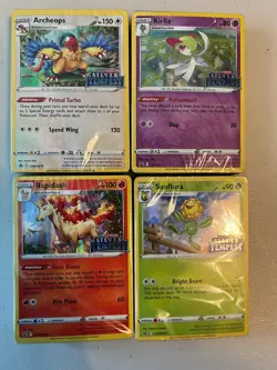 Pokemon TCG: Set of 4 Silver Tempest Build and Battle Sealed Decks - Image 1