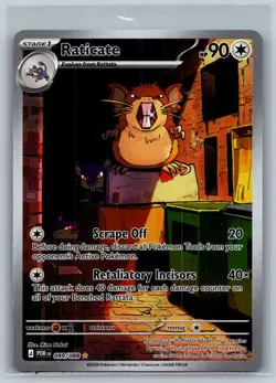 Raticate 099/088 Holo Illustration Rare Perfect Order Pokemon - Image 1
