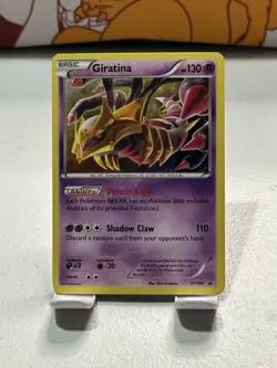 Giratina XY184 XY Promos Holofoil Pokemon TCG Card- NM - Image 1