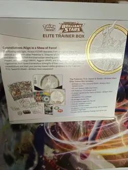 Pokemon TCG Brilliant Stars Elite Trainer Box ETB -Brand New Sealed Box 820650850127 - Image 2
