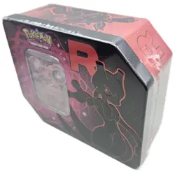 Pokemon Team Rocket Factory Sealed Tin Box - Mewtwo Ex - 5 Booster Packs - Image 1