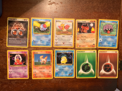 10 VINTAGE Pokemon Cards from Classic WOTC Sets!! - Image 1