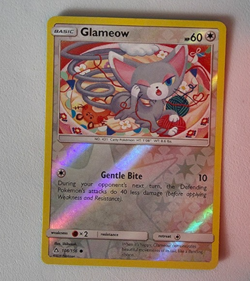 Glameow 108/156 Common Ultra Prism Pokemon Reverse Holo NM - Image 1