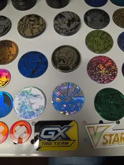 Pokemon TCG Official Lot Of 50+ Coins (Mix Of Regular, Jumbo, & Small) - Image 5
