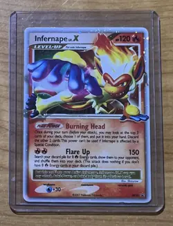 Infernape Lv.X DP10 Diamond & Pearl Holo Black Star Promo 2007 Pokemon Card - Image 1