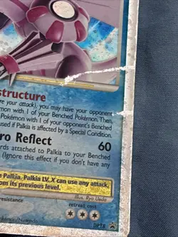 Pokemon TCG Palkia LV.X DP18 Holo Ultra Rare Card Diamond and Pearl Promo - Image 4