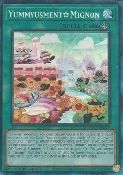 YummyusmentMignon (Collector's Rare) RA05-EN073 Yu-Gi-Oh Card - Image 1