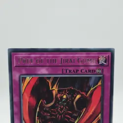 YuGiOh Card Misprint MAZE-EN010 Prey of the Jirai Gumo Rare 1st Edition - Image 2