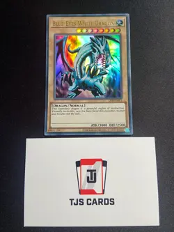 Blue-Eyes White Dragon - Ultra Rare LOB-EN001 - YuGiOh - Image 1