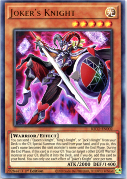 Joker's Knight - KICO-EN002 - Ultra Rare - 1st Edition - Yugioh - Image 1
