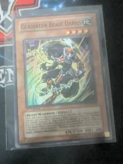 Gladiator Beast Darius YuGiOh • Common • PTDN-EN031 Phantom Darkness - 1st Editi - Image 1