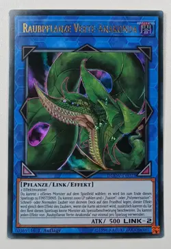 Raubpflanze Verte-Anakonda DUOV-021 1st Edition NM DE Yu-Gi-Oh - Image 1