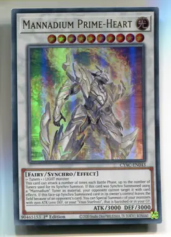Yu-Gi-Oh! Mannadium Prime Heart Ultra Rare englisch CYAC-EN043 - Image 1