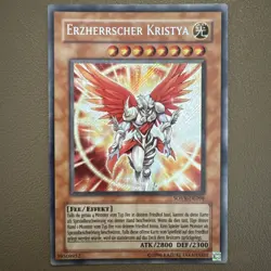 Yugioh Erzherrscher Kristya Secret Rare SOVR-DE096 - Image 1
