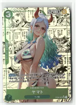 YAMATO BIKINI ONE PIECE Holographic Art Goddess Story Anime Collectible Card - Image 1