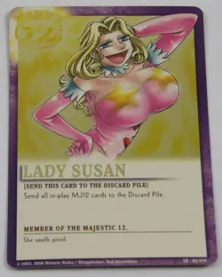 Zatch Bell! the Card Battle Majestic 12 Foil Promo Card: Lady Susan MJ-009 - Image 1