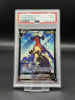 Garchomp V TG23/TG30 PSA 9 Astral Radiance Pokemon Card - Image 1