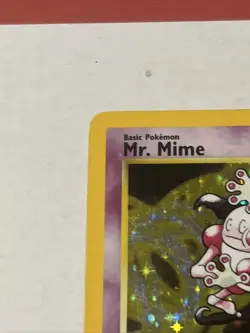 Mr. Mime 1st Edition 06/64 Jungle Holo Rare 1999 Pokemon Card - Image 2