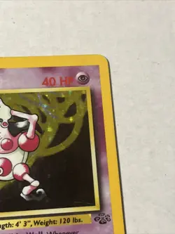Mr. Mime 1st Edition 06/64 Jungle Holo Rare 1999 Pokemon Card - Image 3