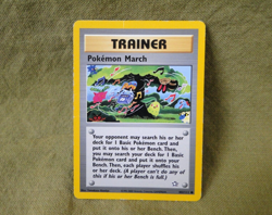 Pokemon Trading Card - Neo Genesis: Pokemon March 102/111 - Image 1