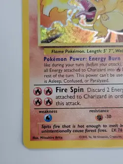 Pokemon TCG Charizard 25th Celebrations Holo Rare Card 4/102 - Image 4