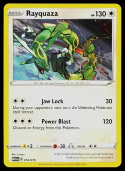 Pokemon Card McDonald's Promo 2024 Rayquaza 014/015 - Image 1