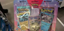 5 pokemo 2 pack blister destined rivals and journey together with 3 promo cards - Image 1