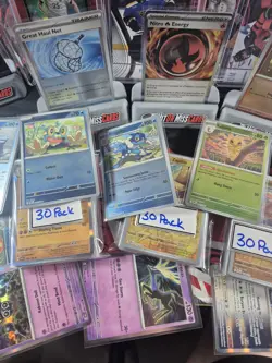 30x Reverse Holo And Holo Pokemon Cards Lot - NM - No Dupes - Image 1