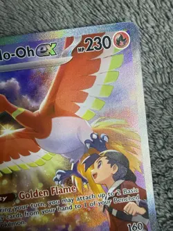 Ethan's Ho-Oh ex - 230/182 - SIR - Destined Rivals - Pokemon Card - NM - Image 4