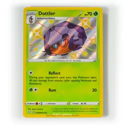 Pokemon - Dottler - SV008/SV122 - SWSH Shining Fates - Shiny Vault Card - Image 1