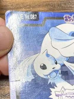 Pokemon Carddass Card Dewgong File No. 87 Bandai Pocket Monsters 1997 Japan - Image 5