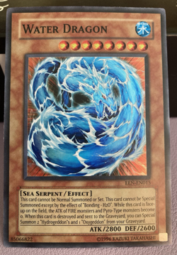 Water Dragon — — (Foil ‘WATER - SEA SERPENT/EFFECT’ Yu-Gi-Oh! Trading Card). - Image 1