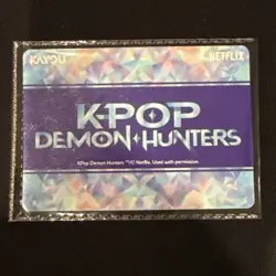 Kayou Trading Card KPop Demon Hunters Classic Promo HUNTR/X KPDH01-PR2-01 SEALED - Image 2