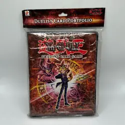 YuGiOh Sealed Vintage Collection Binder Duelist Card Portfolio Yugi Moto 2002 OG - Image 1