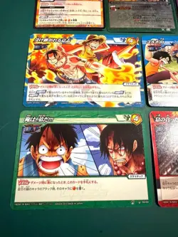 ONE PIECE Miracle Battle Ace Luffy 7 Trading Card Mixed Lot Japanese - Image 2