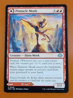 1x Pinnacle Monk & Mystic Peak | Modern Horizons 3 | MTG Magic Cards - Image 1