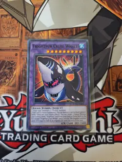 YUGIOH FRIGHTFUR CRUEL WHALE ROTD-EN039 COMMON 1ST ED NM - Image 1