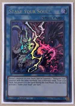 Stake your Soul! WISU-EN023 Ultra Rare 1st Ed - Image 1