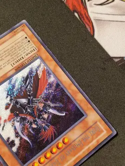 Yugioh Gorz the Emissary of Darkness DLG1-EN000 Secret Rare Limited Edition VLP - Image 2